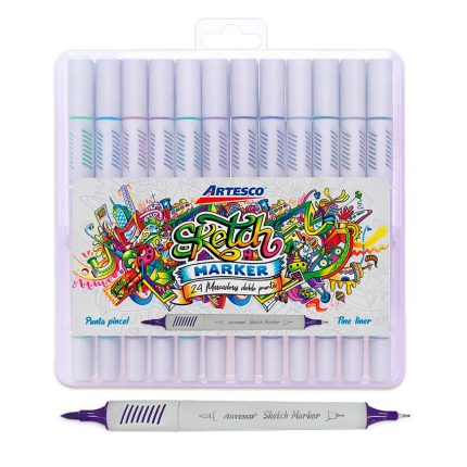 MARCADORES SKETCH MARKER  X24