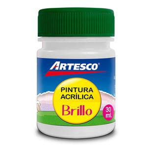 PINTURA ACRILICA BRILLANTE 30 ML BLANCO